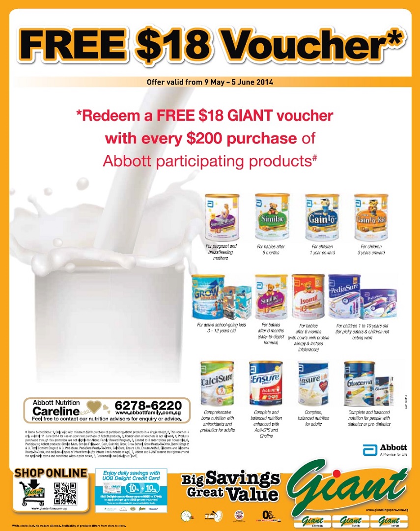 新加坡婴儿奶粉促销-雅培,多美滋,美素,雀巢,美赞臣
