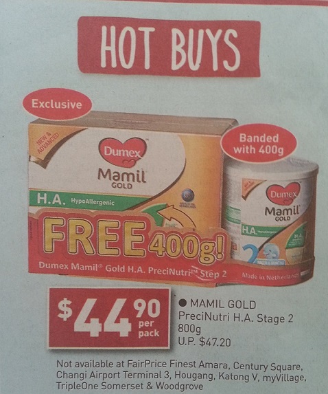 新加坡婴儿奶粉促销-雅培,多美滋,美素,雀巢,美赞臣