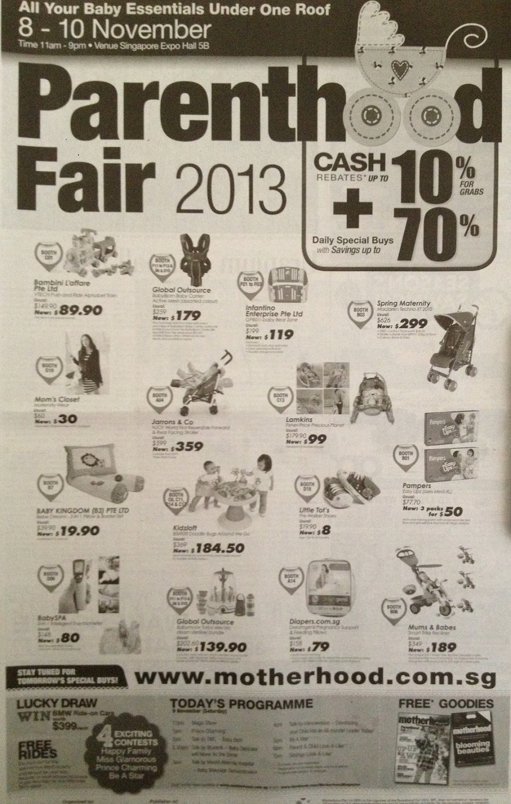 baby clothes promotion in Singapore