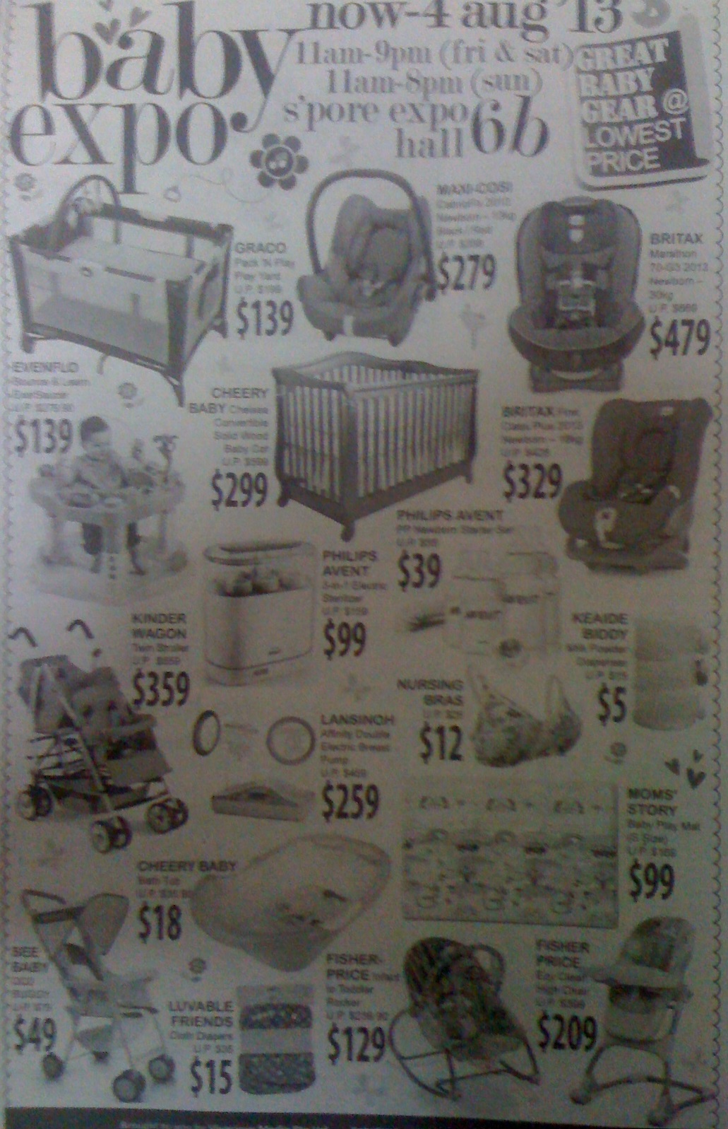 Baby clothes promotion, infant baby promotion, maternity clothes promotion in Singapore