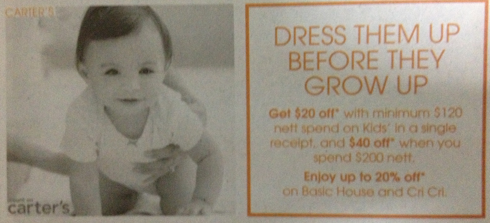 婴儿衣服，儿童衣服促销折扣