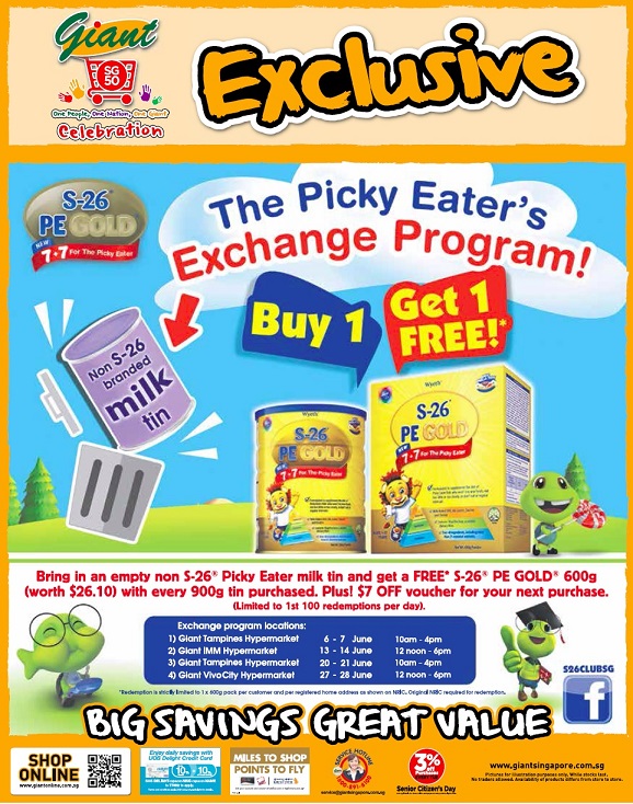 baby milk powder promotion in Singapore-abbott,dumex,friso,s26,nestle,enfa