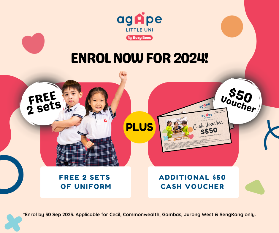 Register Your Interest with Agape Little Uni.