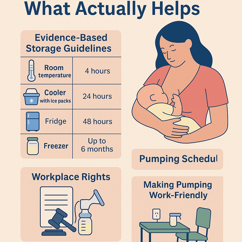 Returning to Work While Breastfeeding: What Actually Helps?