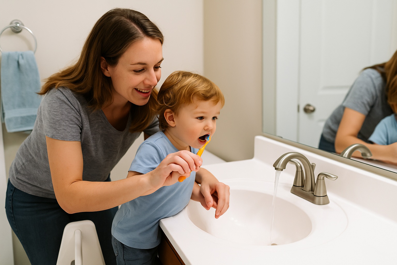 Practical, evidence-based strategies to help toddlers brush teeth: when to start, fluoride amounts, routines, behavior tips, troubleshooting, and FAQs.