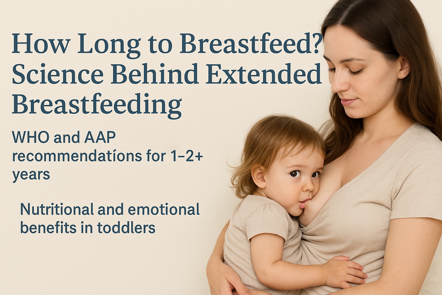 How Long to Breastfeed? Science Behind Extended Breastfeeding