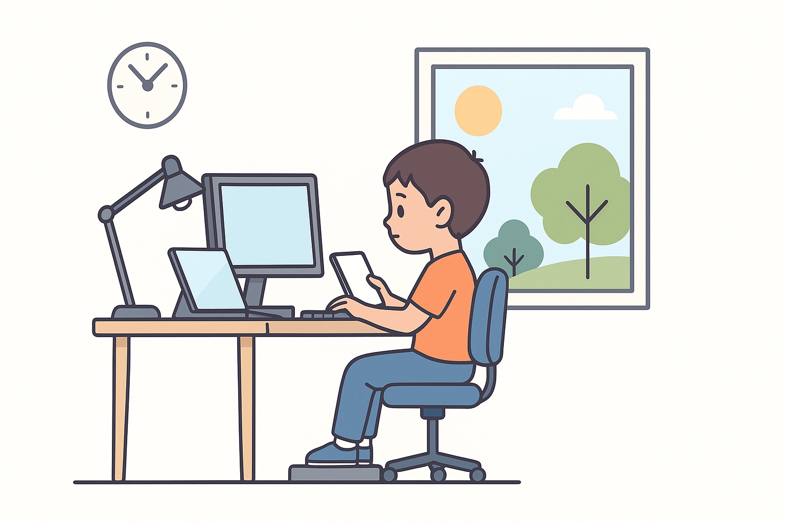 Eye Health & Screen Time for P1