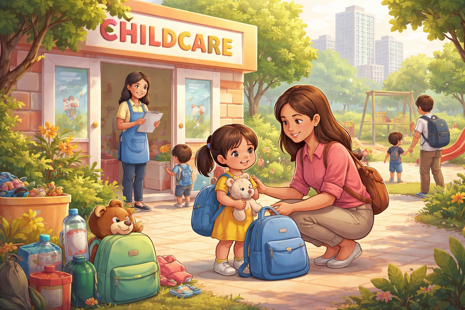 First Day in a Childcare Centre in Singapore: What to Prepare