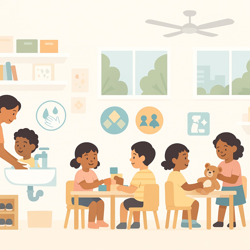 hand foot mouth disease spread easily in child care centre 