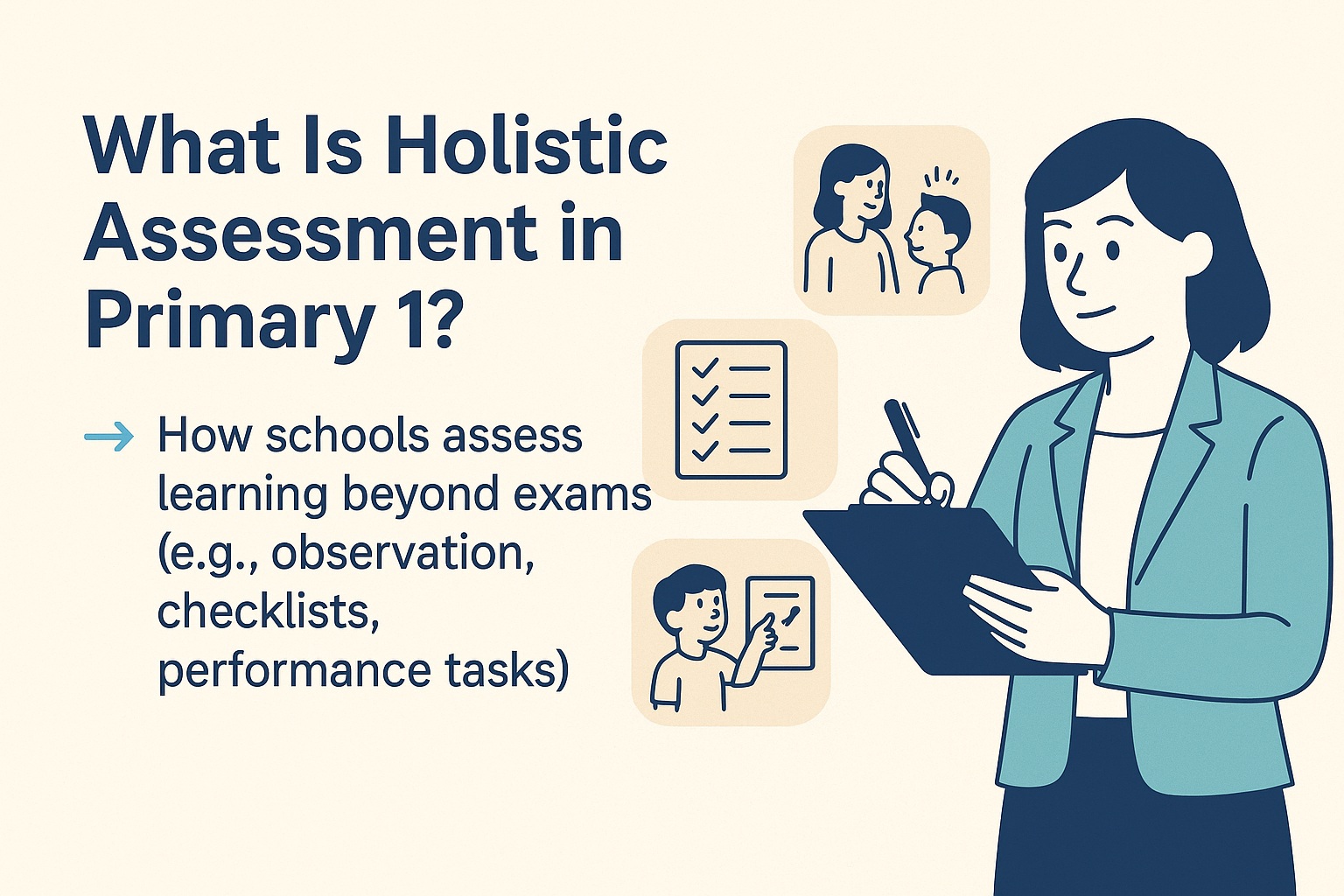 Holistic Assessment in Primary 1