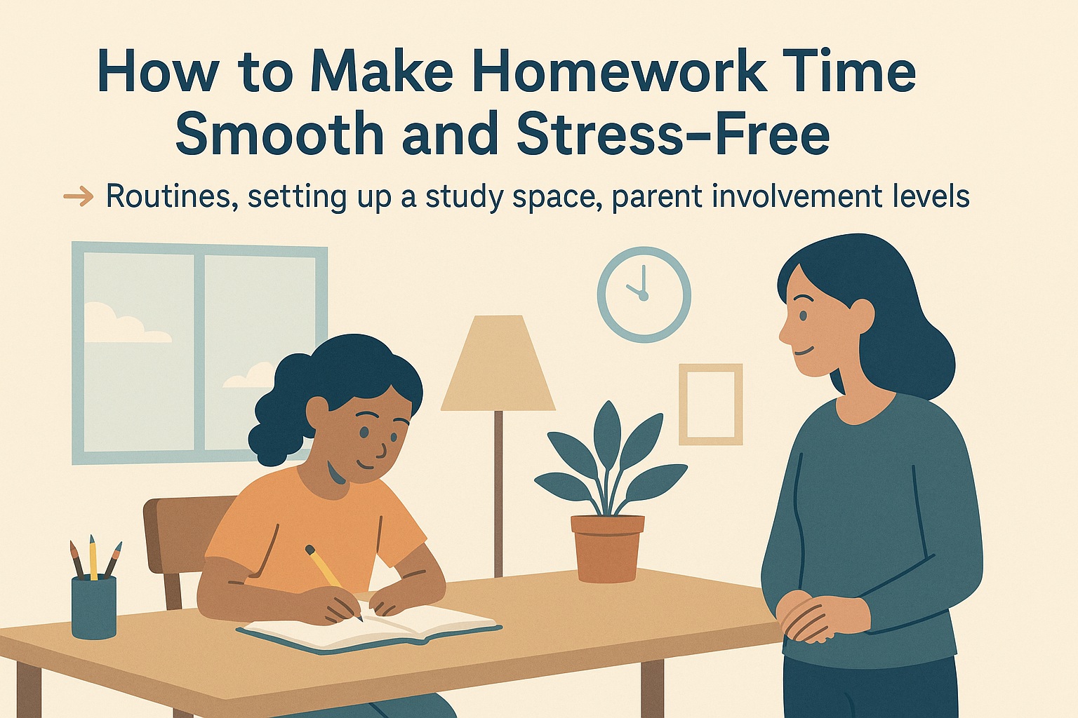 How to Make Homework Time Smooth and Stress-Free