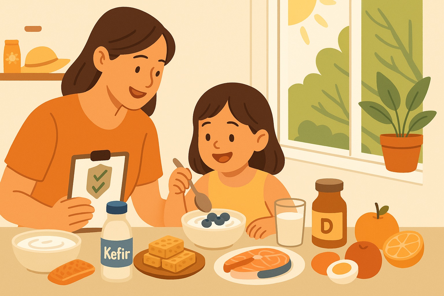 evidence-based guide for parents on probiotics, vitamin D and popular immunity boosters