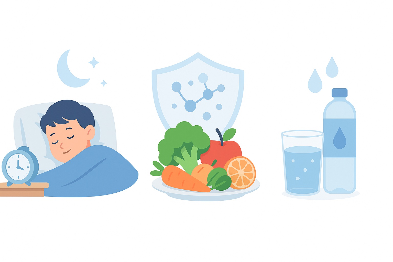 What actually helps kids (and parents) fall sick less often? A science-based guide to sleep, nutrition and hydration for Singapore families.