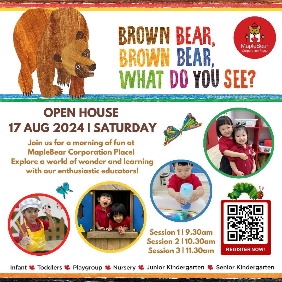 Open House of MapleBear Jurong West (Corporation Place)