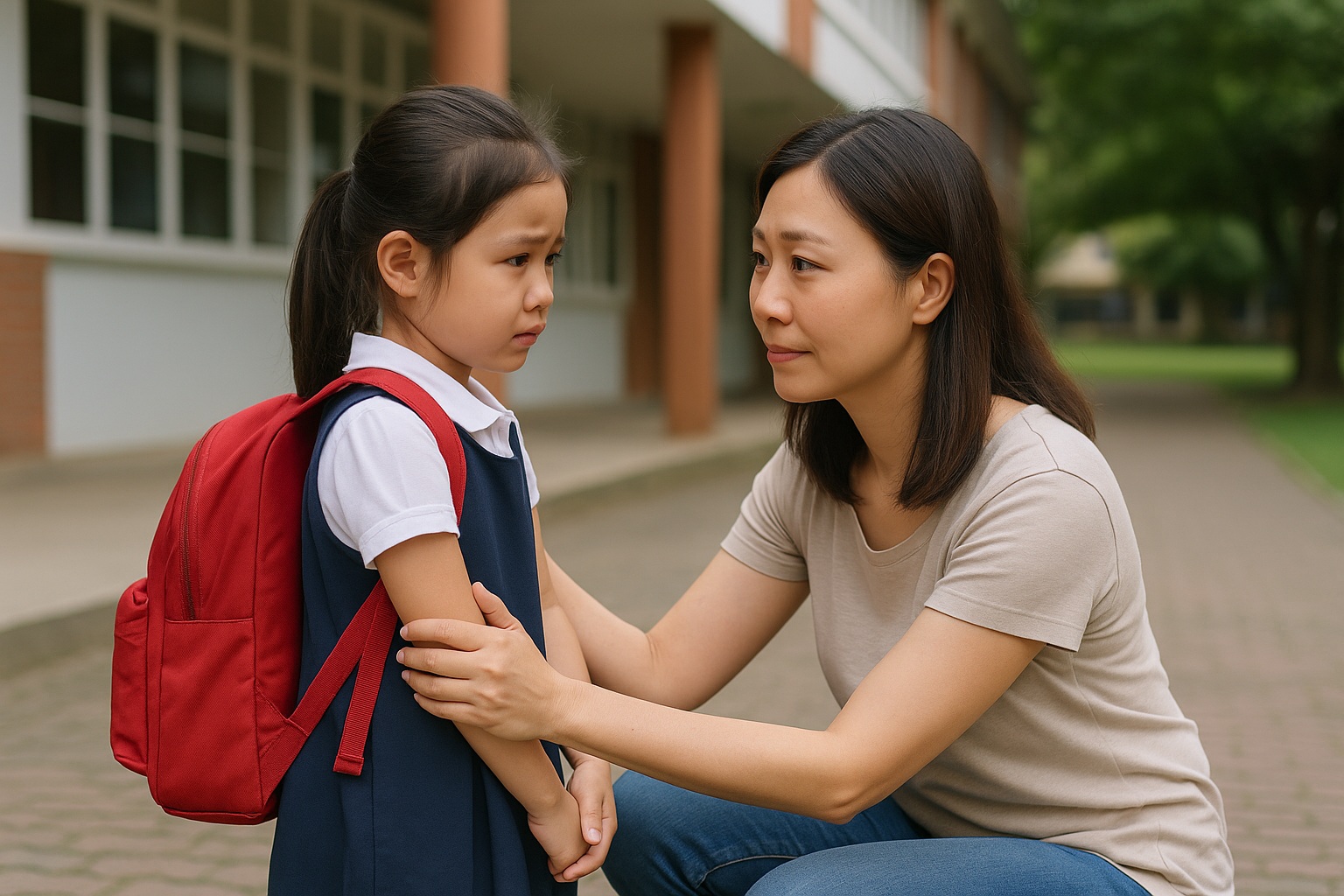 Common Fears in the First Term and How to Reassure Your Child