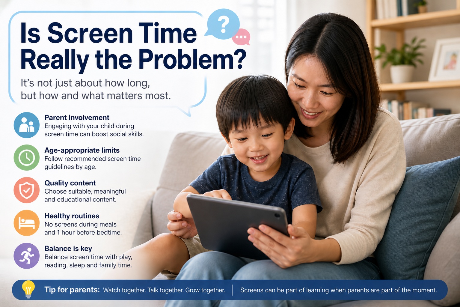 Is screen time always bad for children? 