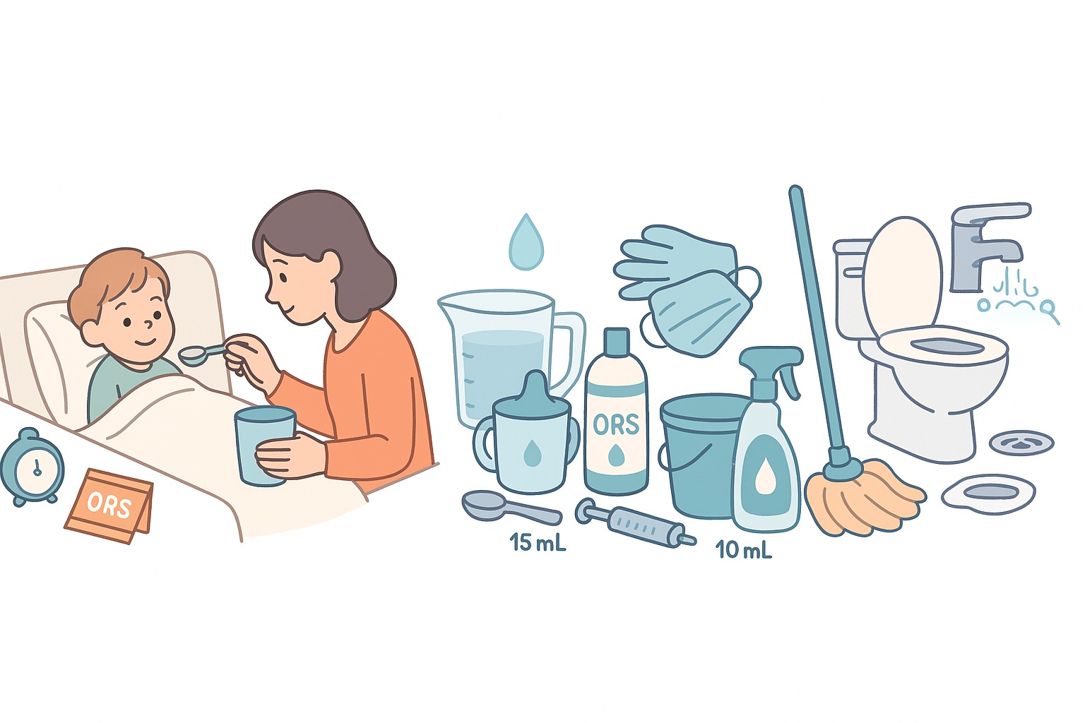 A practical, evidence-based guide for Singapore families on rehydration and cleaning after preschool stomach bugs 