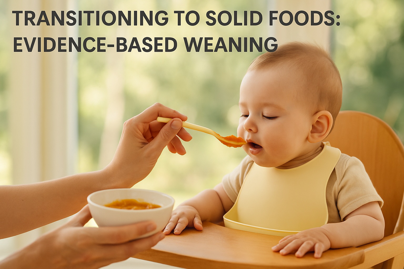 Transitioning to Solid Foods: Evidence-Based Weaning