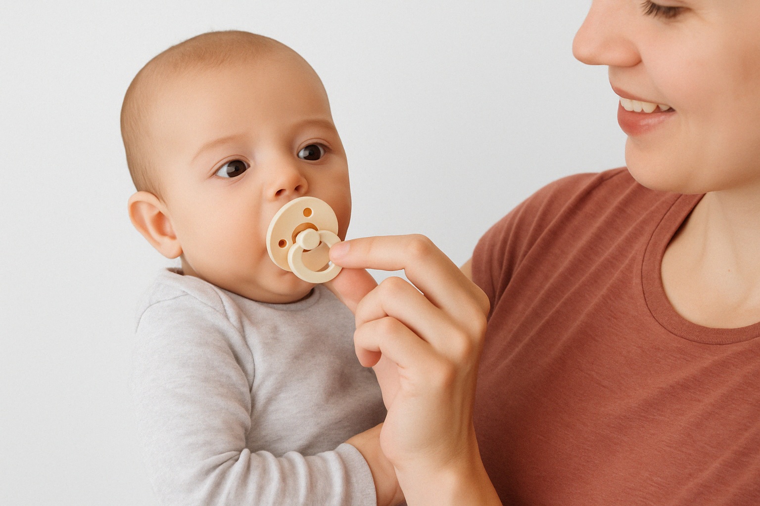 何时以及如何给宝宝使用安抚奶嘴/