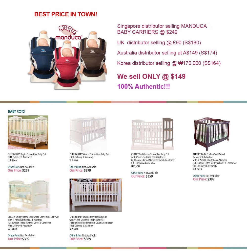 新加坡母婴产品促销,婴儿奶粉,婴儿尿裤,玩具,婴儿车,婴儿日常生活用品促销