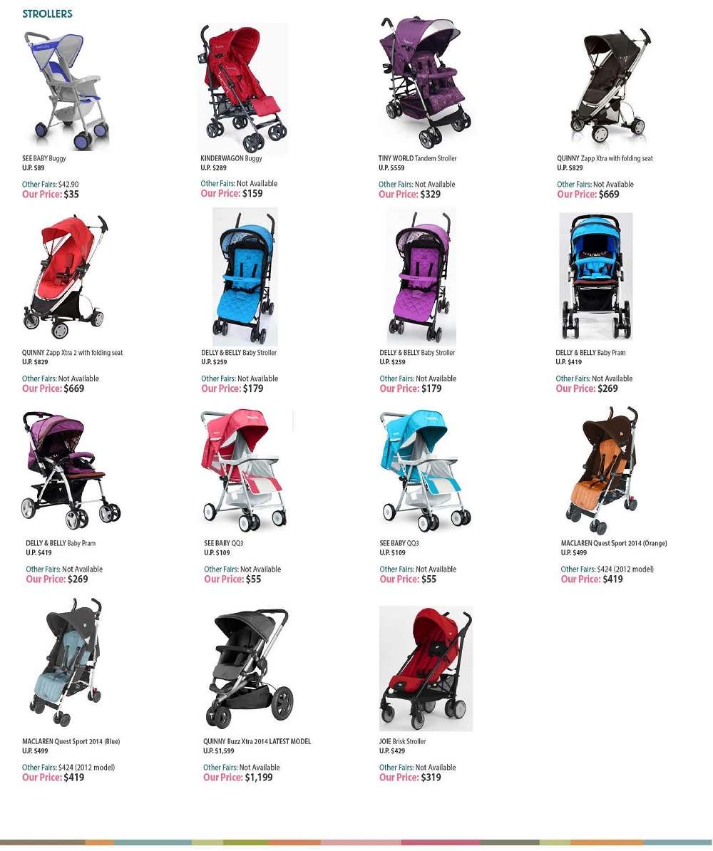 婴儿车促销:lastest promotion news on the strollers from Combi, Capella, Maclaren, Bonbebe,Lucky Baby such as discount, free gifts and other offers.