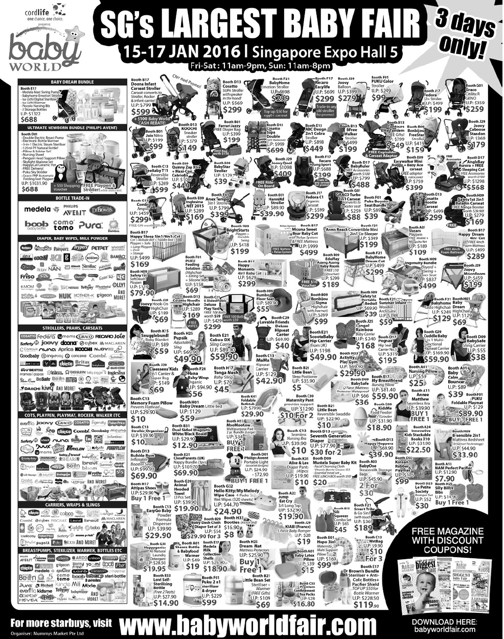 婴儿车促销:lastest promotion news on the strollers from Combi, Capella, Maclaren, Bonbebe,Lucky Baby such as discount, free gifts and other offers.