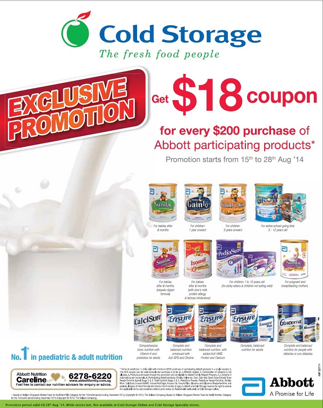 新加坡婴儿奶粉促销-Abbott promotion, similac promotion, gain IQ promotion, Friso promotion, Enfa promotion, S26 promotion, Dumex promotion, Nestle Nan promotion