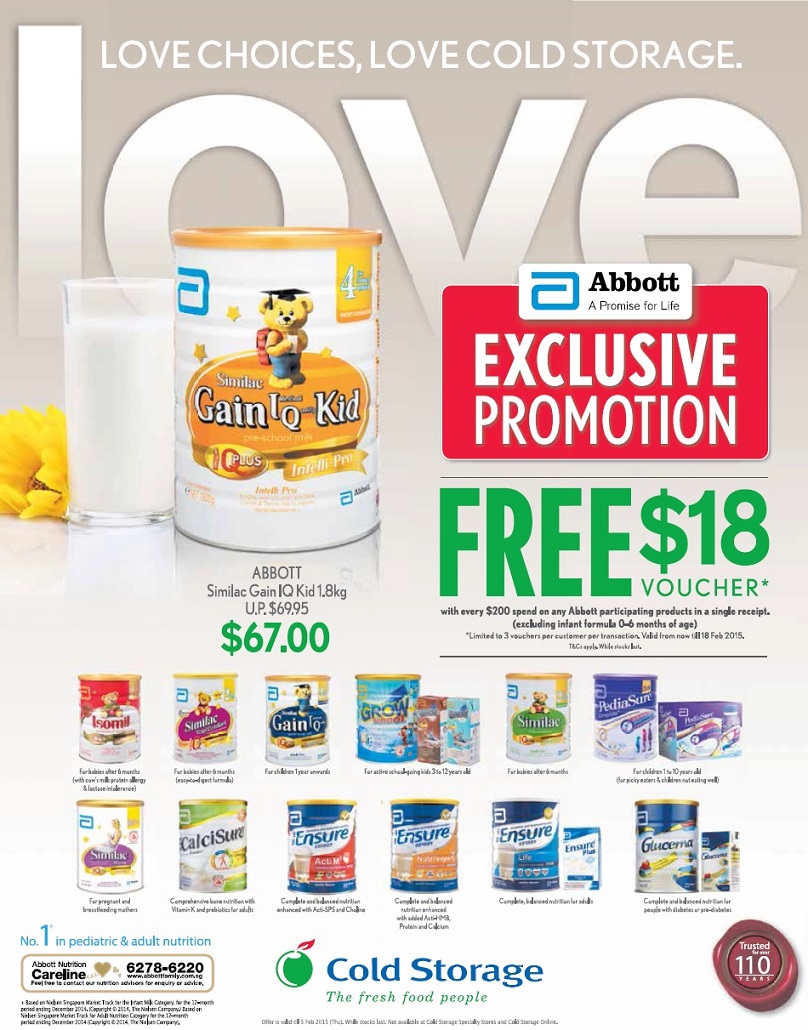 新加坡婴儿奶粉促销-Abbott promotion, similac promotion, gain IQ promotion, Friso promotion, Enfa promotion, S26 promotion, Dumex promotion, Nestle Nan promotion